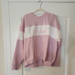 PINK Victoria's Secret Light Pink Crewneck Sweater